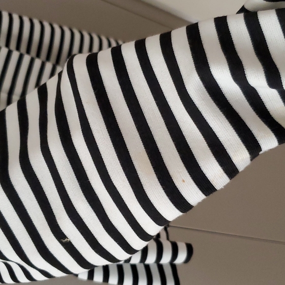 Elle striped cropped peplum blazer - Picture 5 of 5